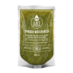 Spinach, Watercress, Rocket & Sweet Potato Soup