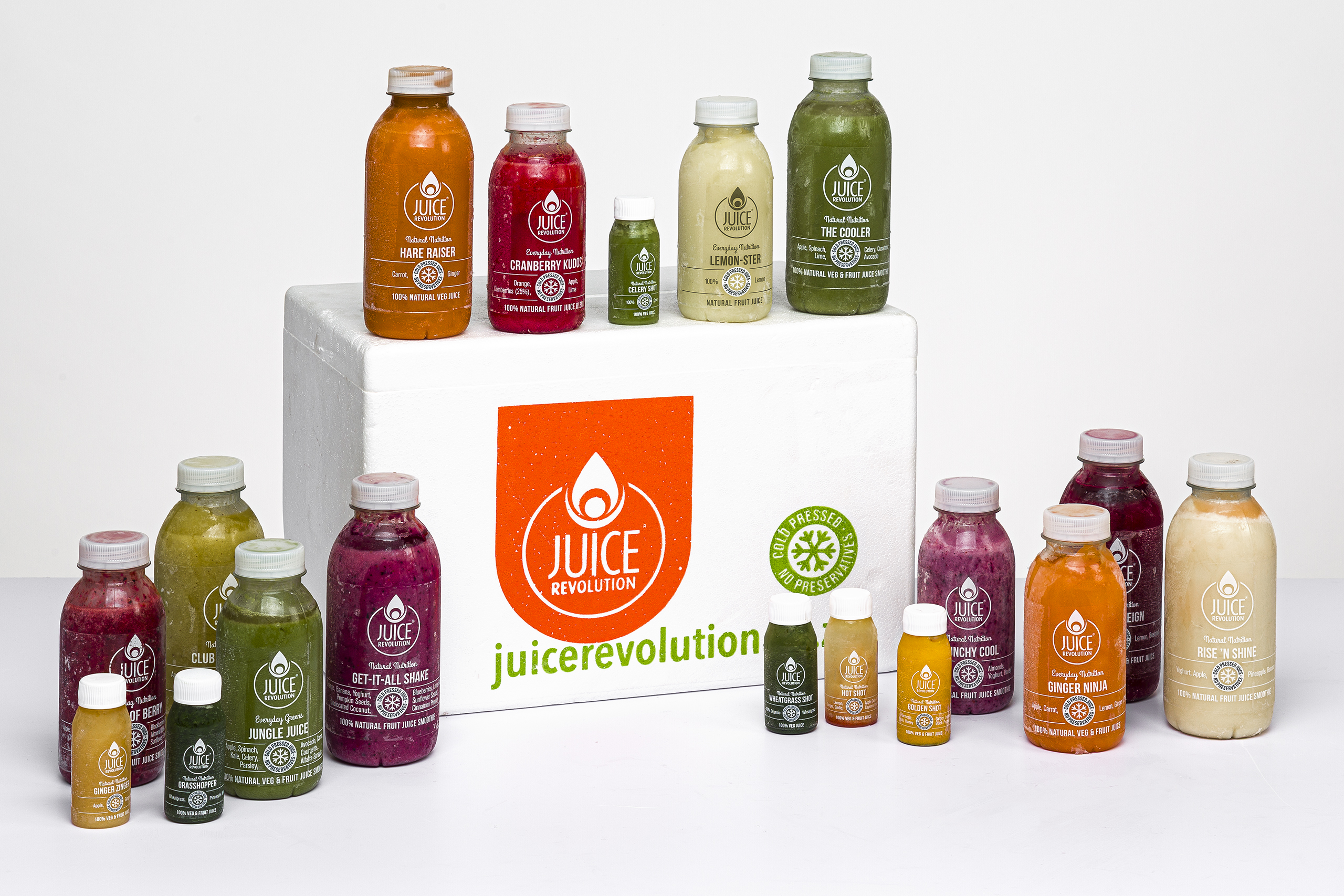 1,2,5 and 7 Day Juice Cleanses